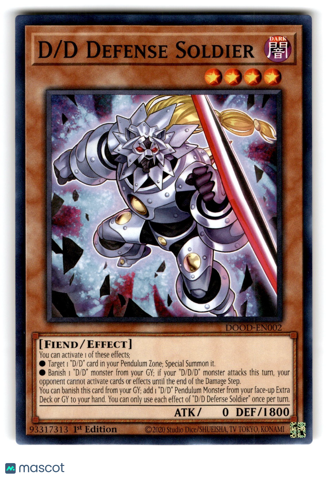 D/D Defense Soldier DOOD-EN002