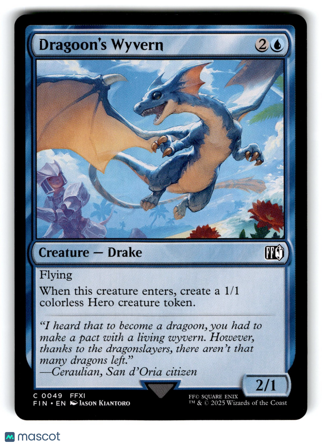 Final Fantasy Magic: The Gathering Dragoon's Wyvern