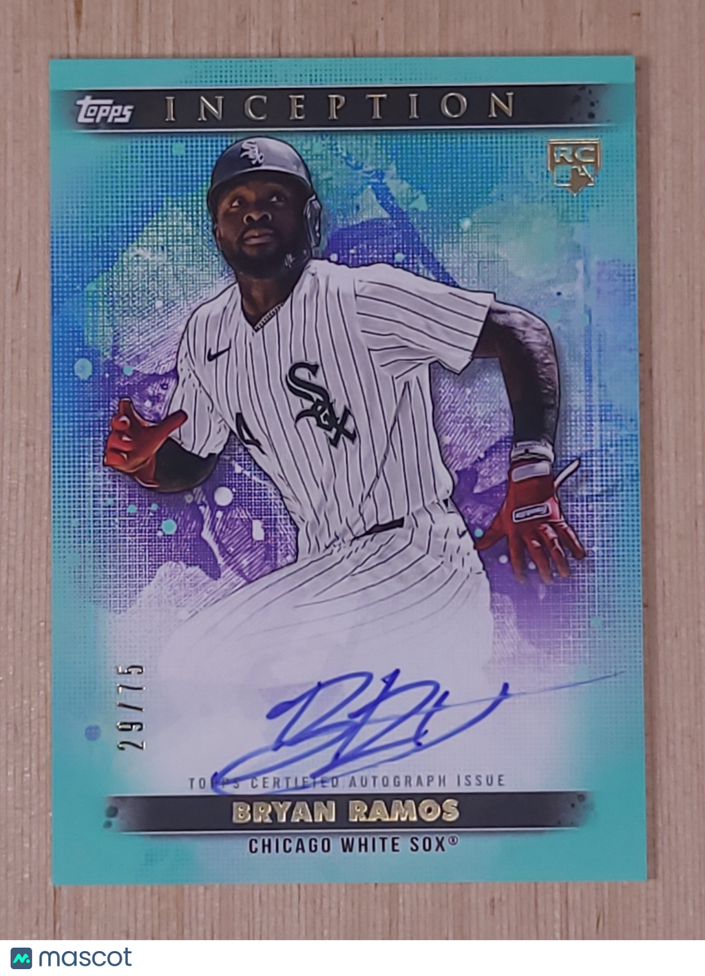 2024 Topps Inception #BRES-BR Bryan Ramos Teal 29/75