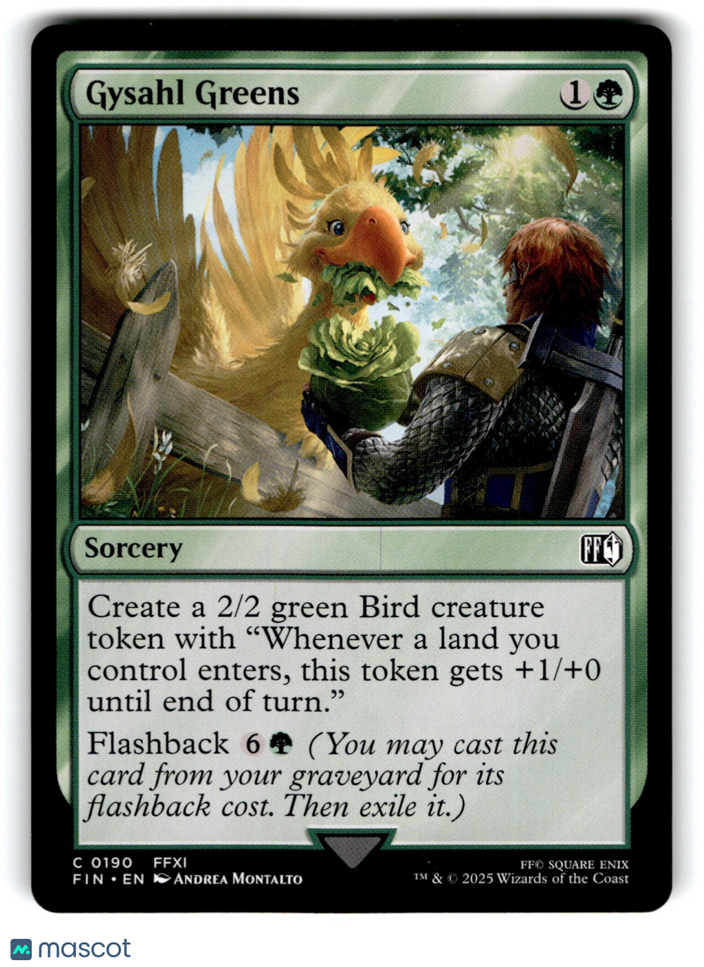 Gysahl Greens Final Fantasy Regular