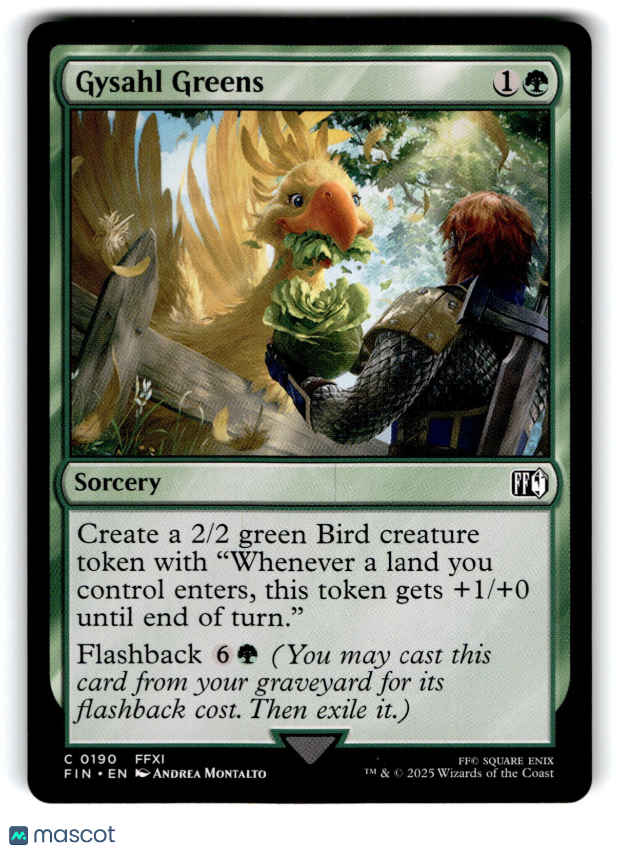 Gysahl Greens Final Fantasy Regular