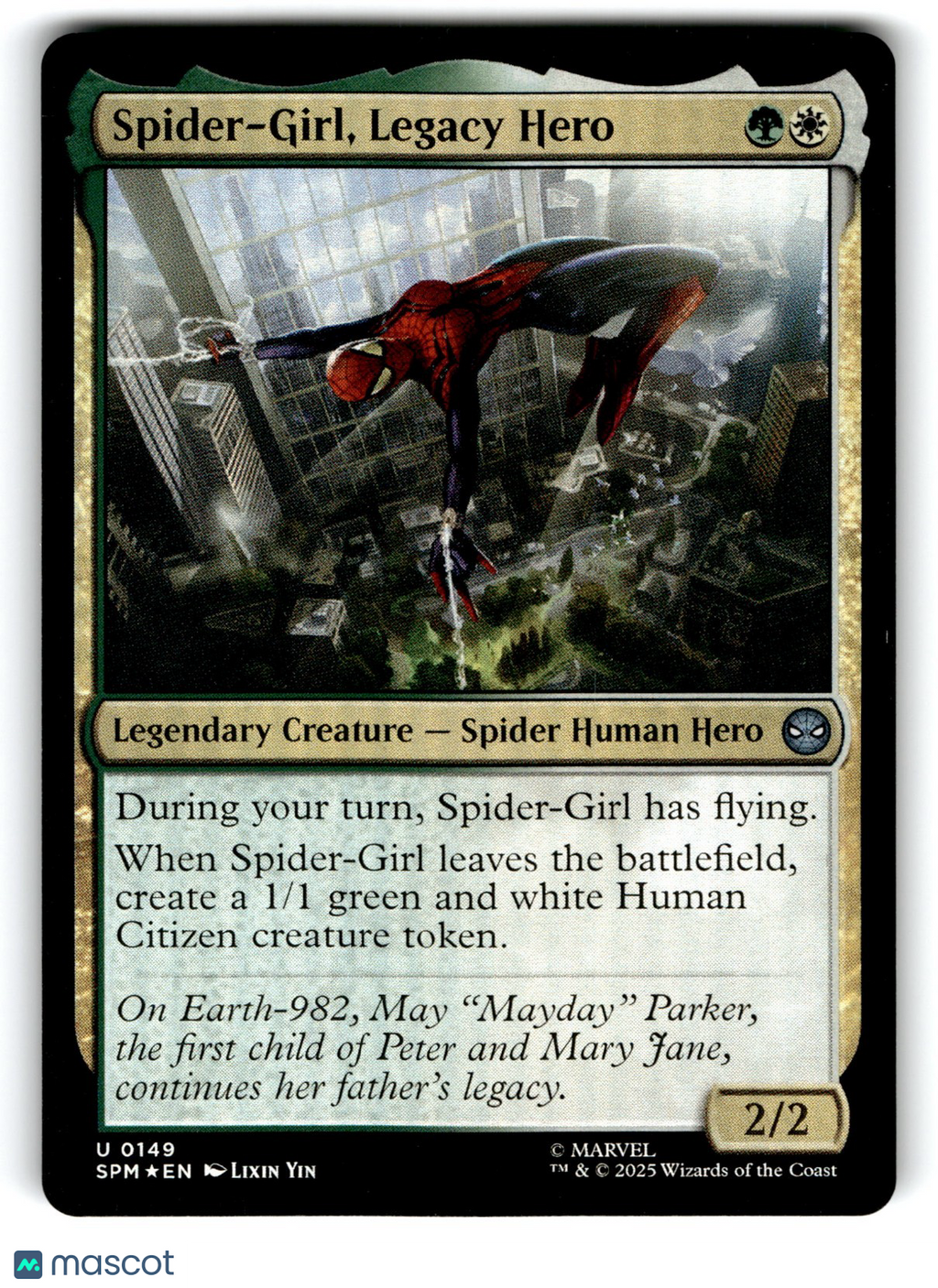 Spider-Girl, Legacy Hero Marvel's Spider-Man Foil