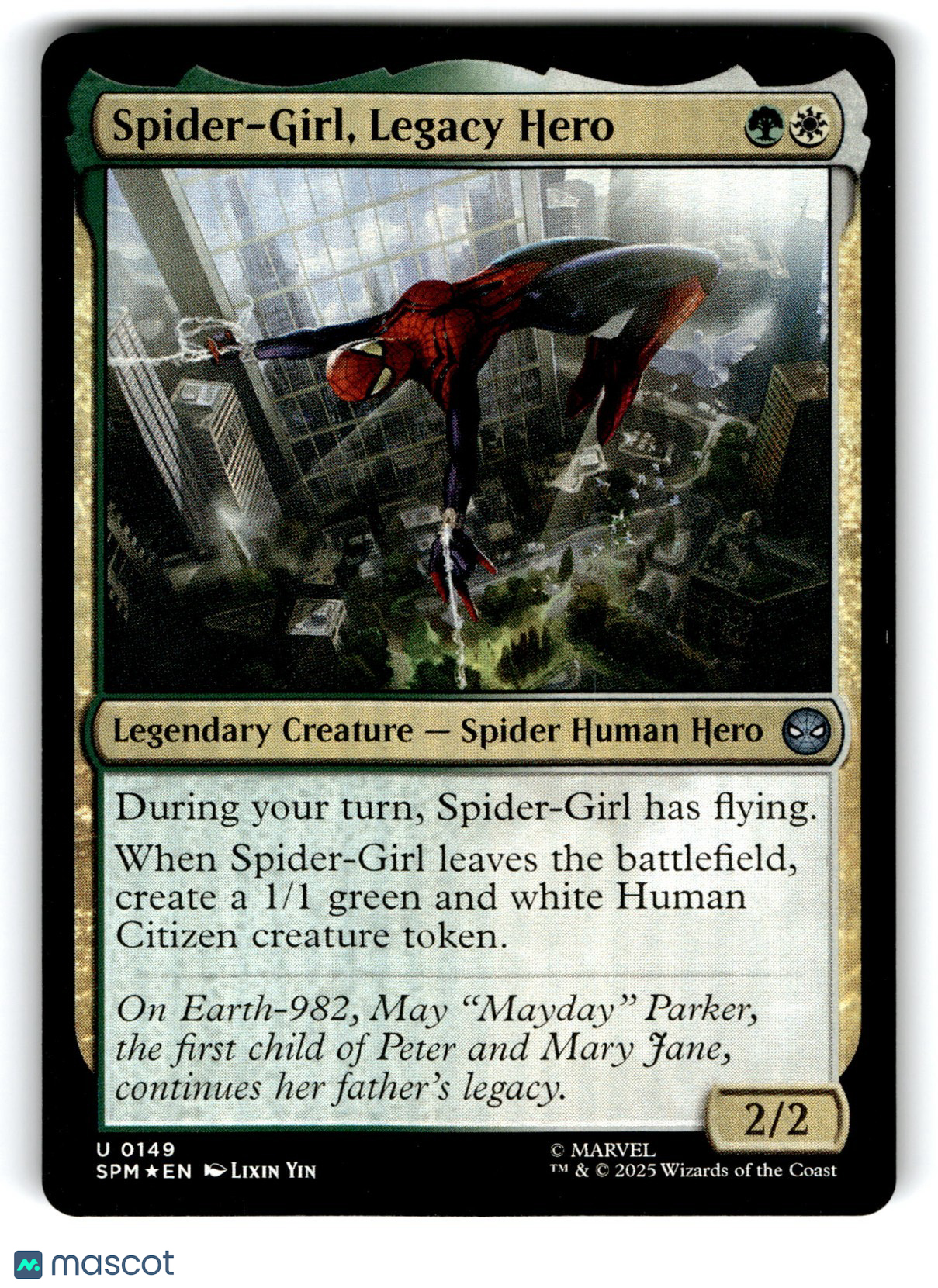 Spider-Girl, Legacy Hero Marvel's Spider-Man Foil