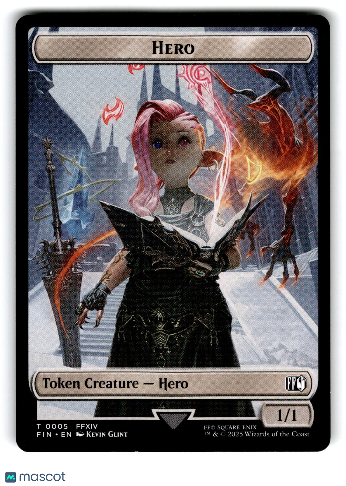 Hero (0005) // Copy (0001) Double-Sided Token Final Fantasy Regular