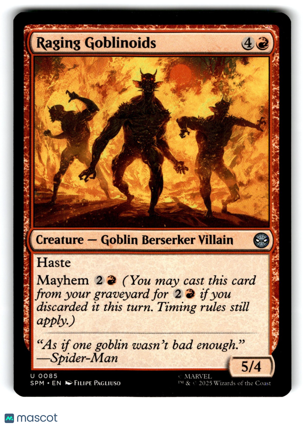 Raging Goblinoids Marvel's Spider-Man Regular