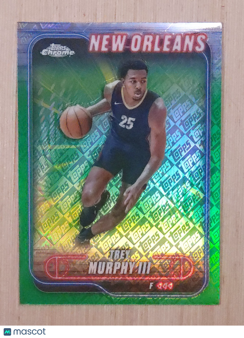 2024-25 Topps Chrome #144 Trey Murphy III Green Topps