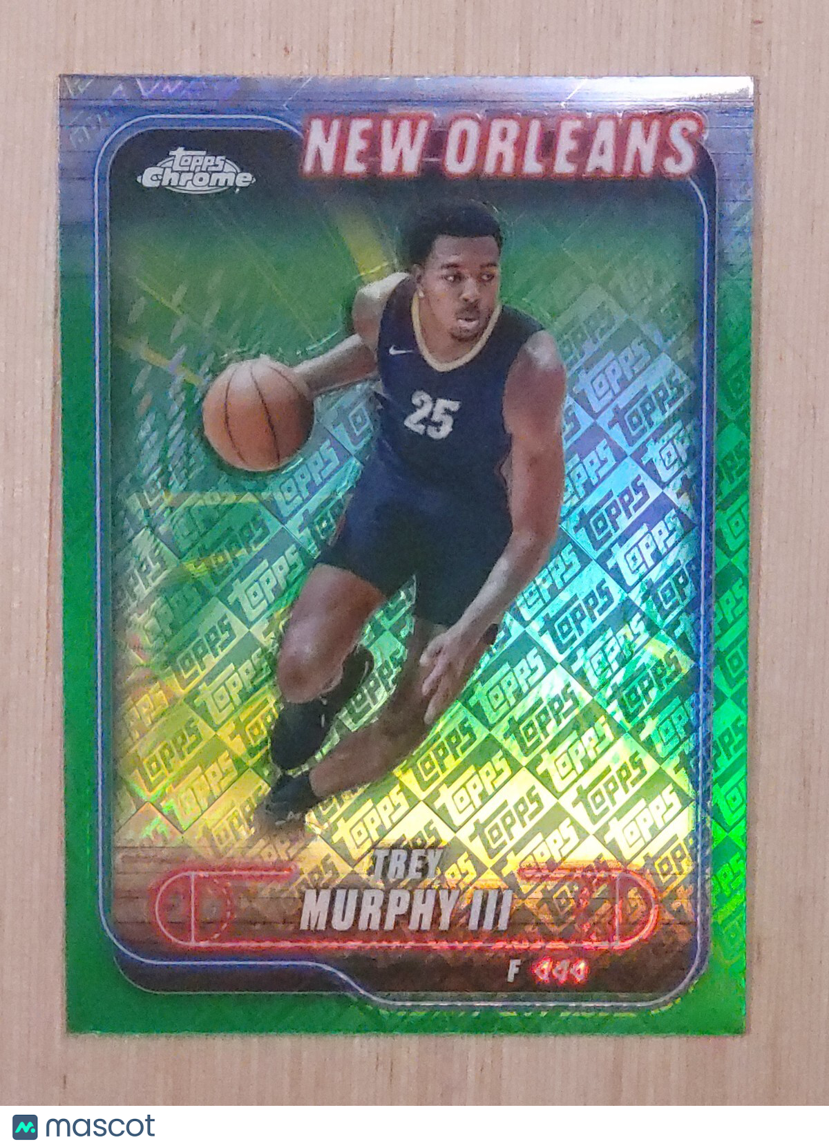 2024-25 Topps Chrome #144 Trey Murphy III Green Topps