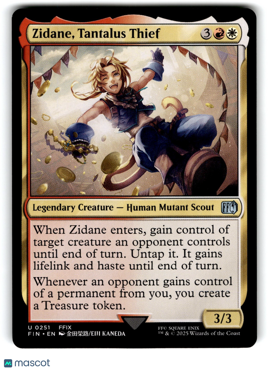 Zidane, Tantalus Thief Final Fantasy Regular