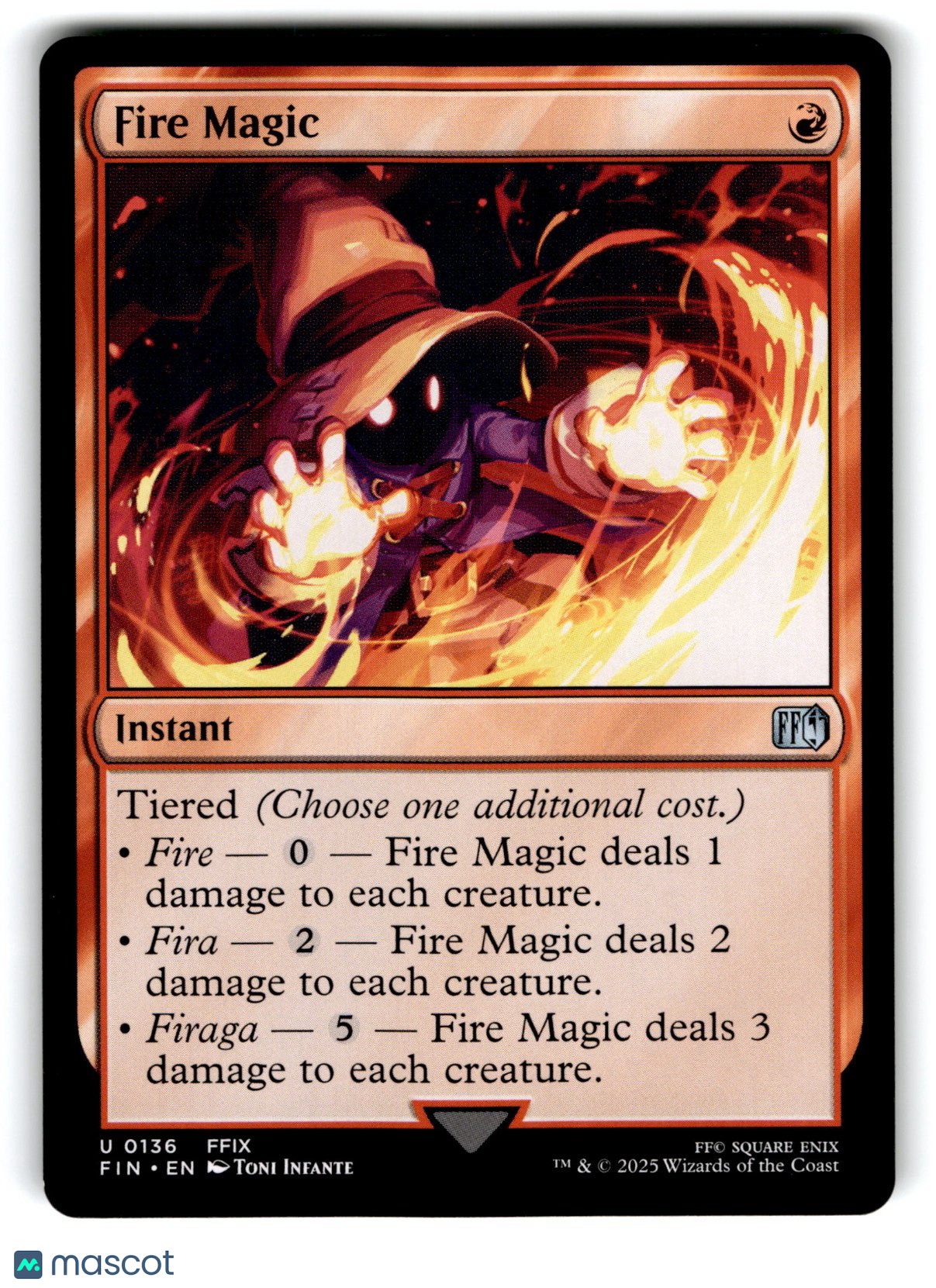 Fire Magic Final Fantasy Regular