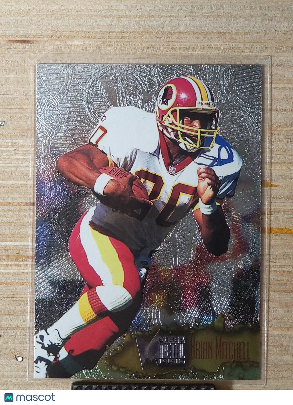 1996 Fleer Metal - Brian Mitchell #121