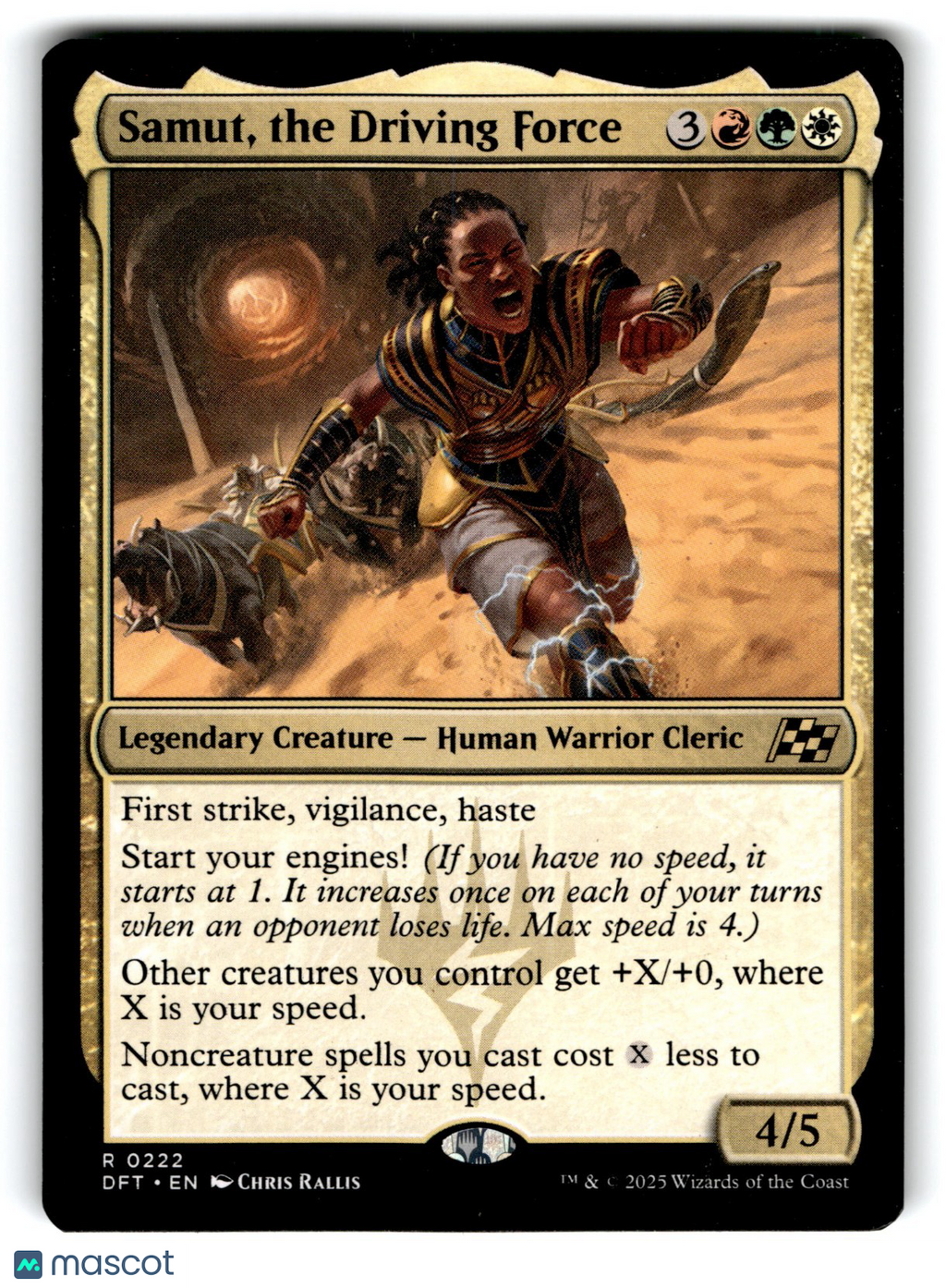 Samut, the Driving Force Aetherdrift Regular