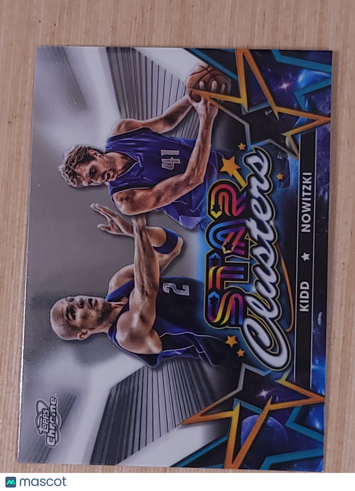 2023-24 Topps Cosmic Chrome - Star Clusters Dirk Nowitzki, Jason Kidd #SC-8