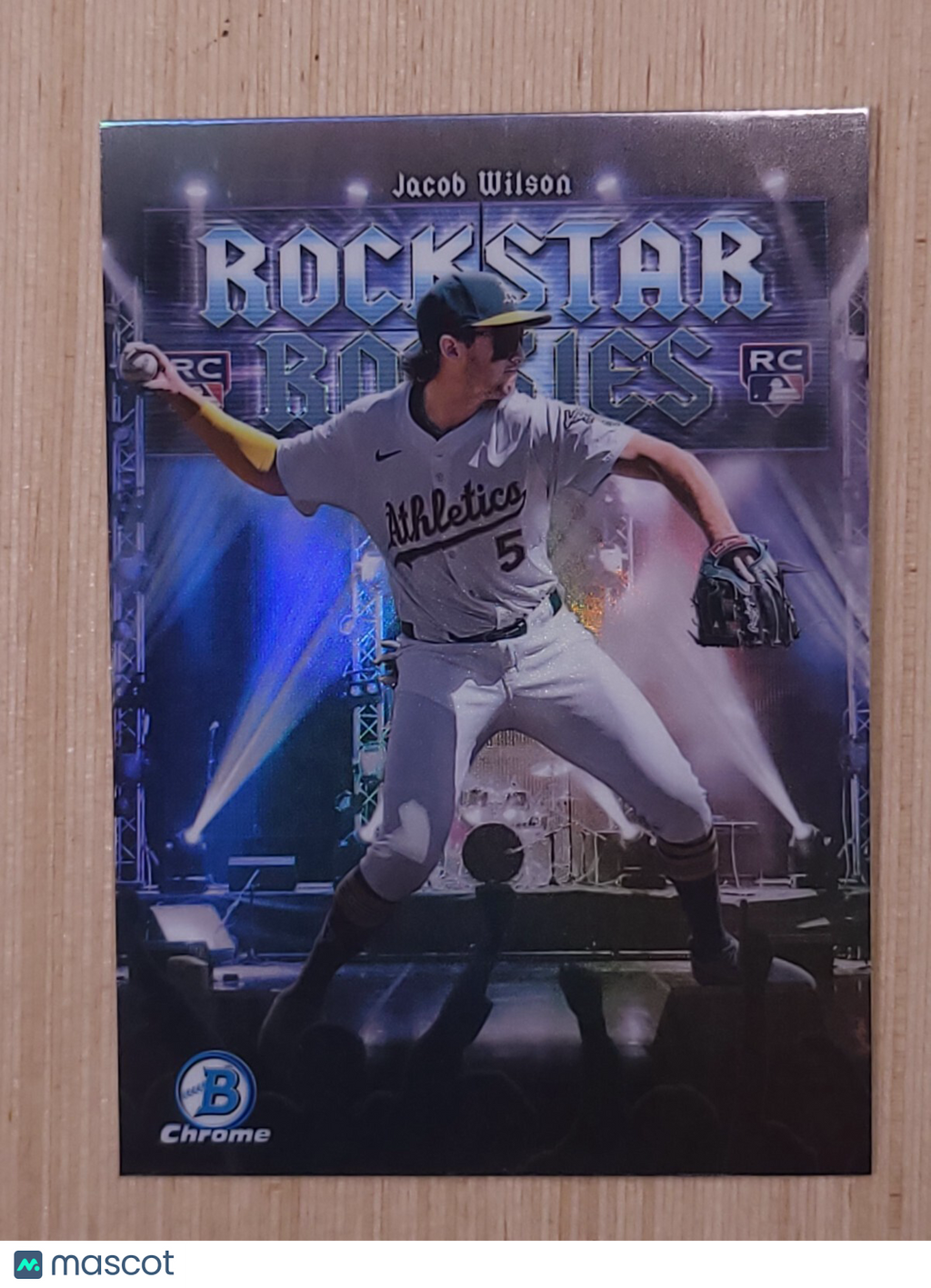 2025 Bowman - Rockstar Rookies Jacob Wilson #RR-16 (RC)