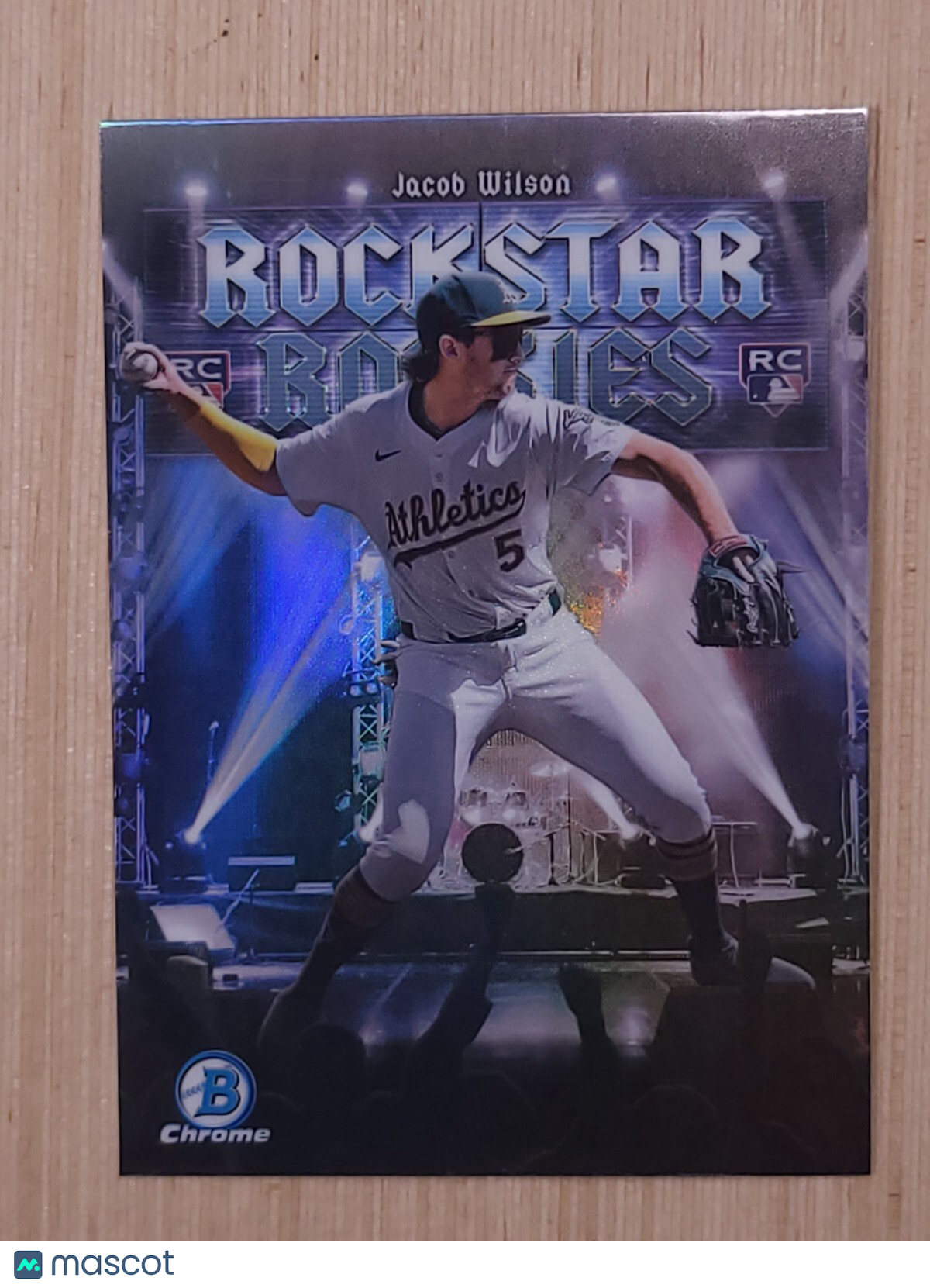 2025 Bowman - Rockstar Rookies Jacob Wilson #RR-16 (RC)