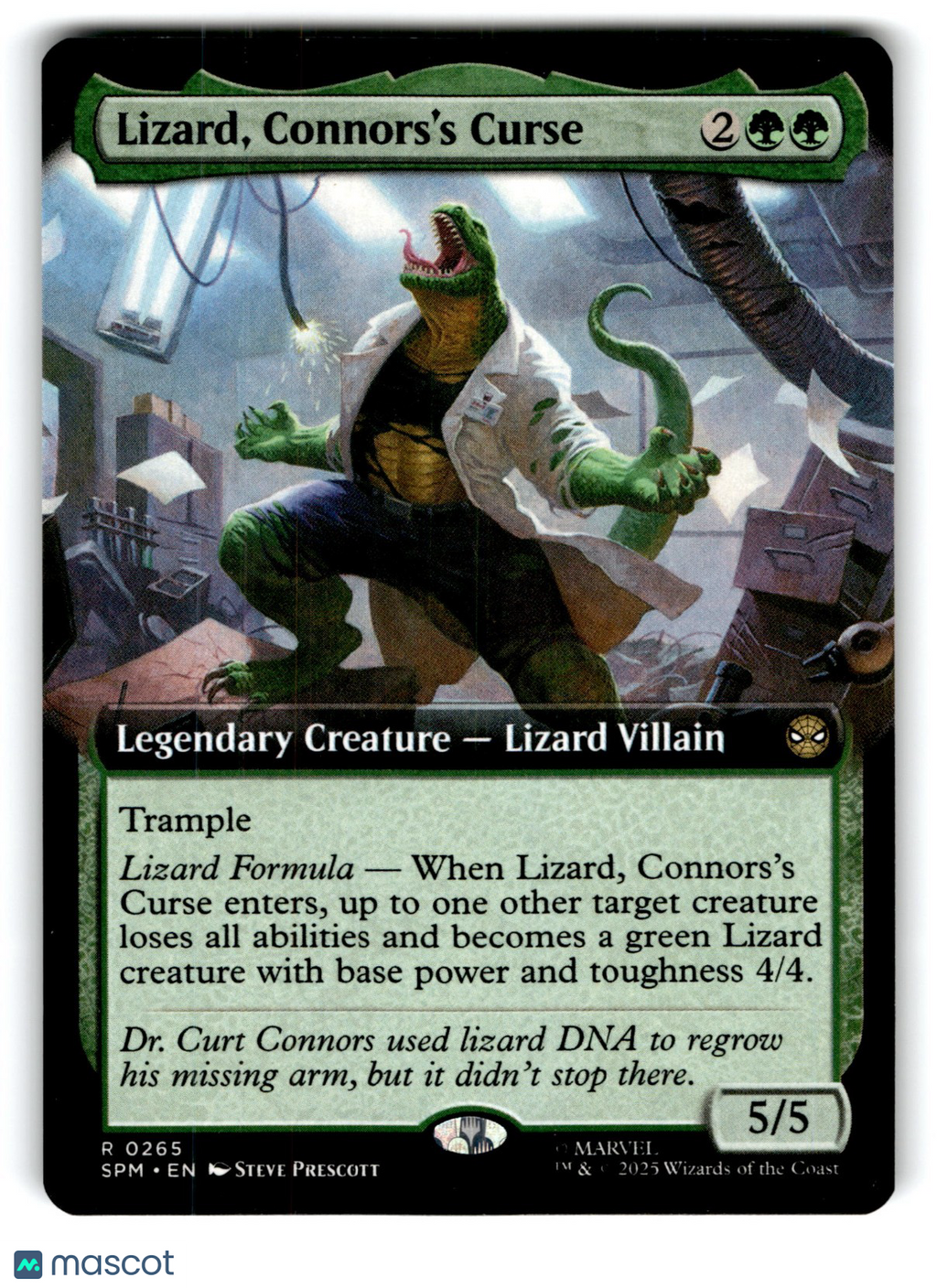Lizard, Connors's Curse (Extended Art) Marvel's Spider-Man Regular