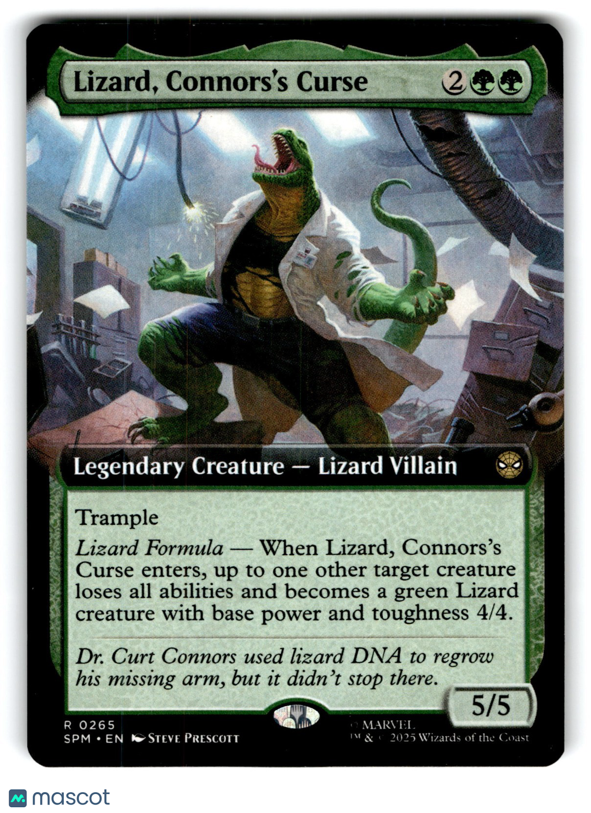 Lizard, Connors's Curse (Extended Art) Marvel's Spider-Man Regular
