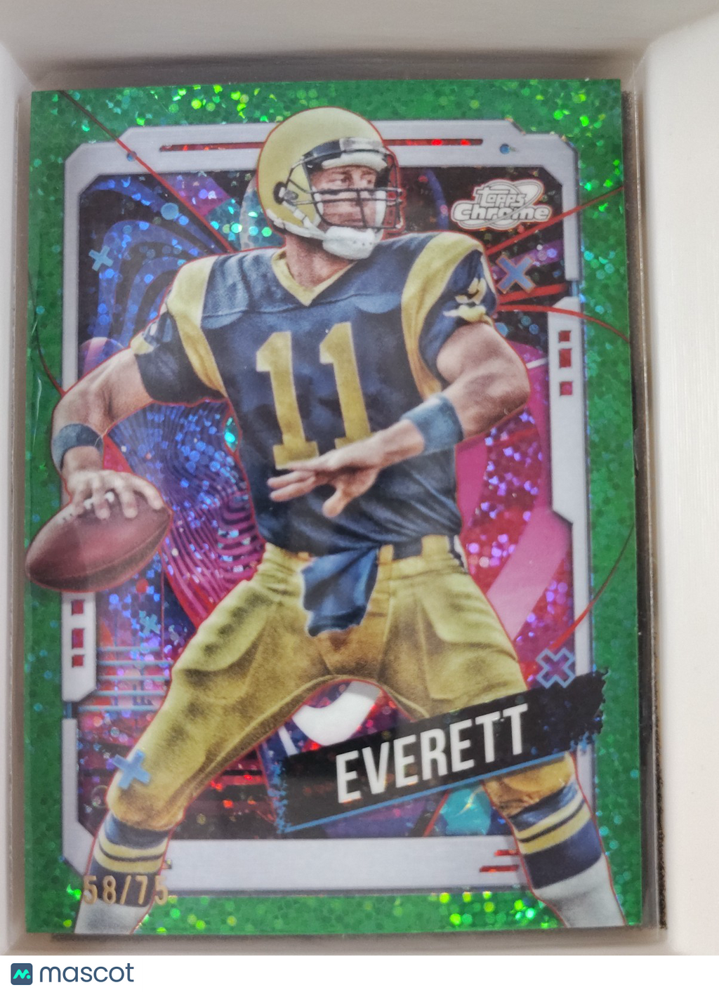 2024 Topps Cosmic Chrome - Jim Everett #51 Green Space Dust 58/75