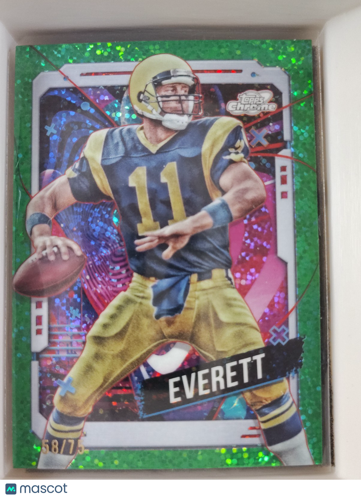 2024 Topps Cosmic Chrome - Jim Everett #51 Green Space Dust 58/75