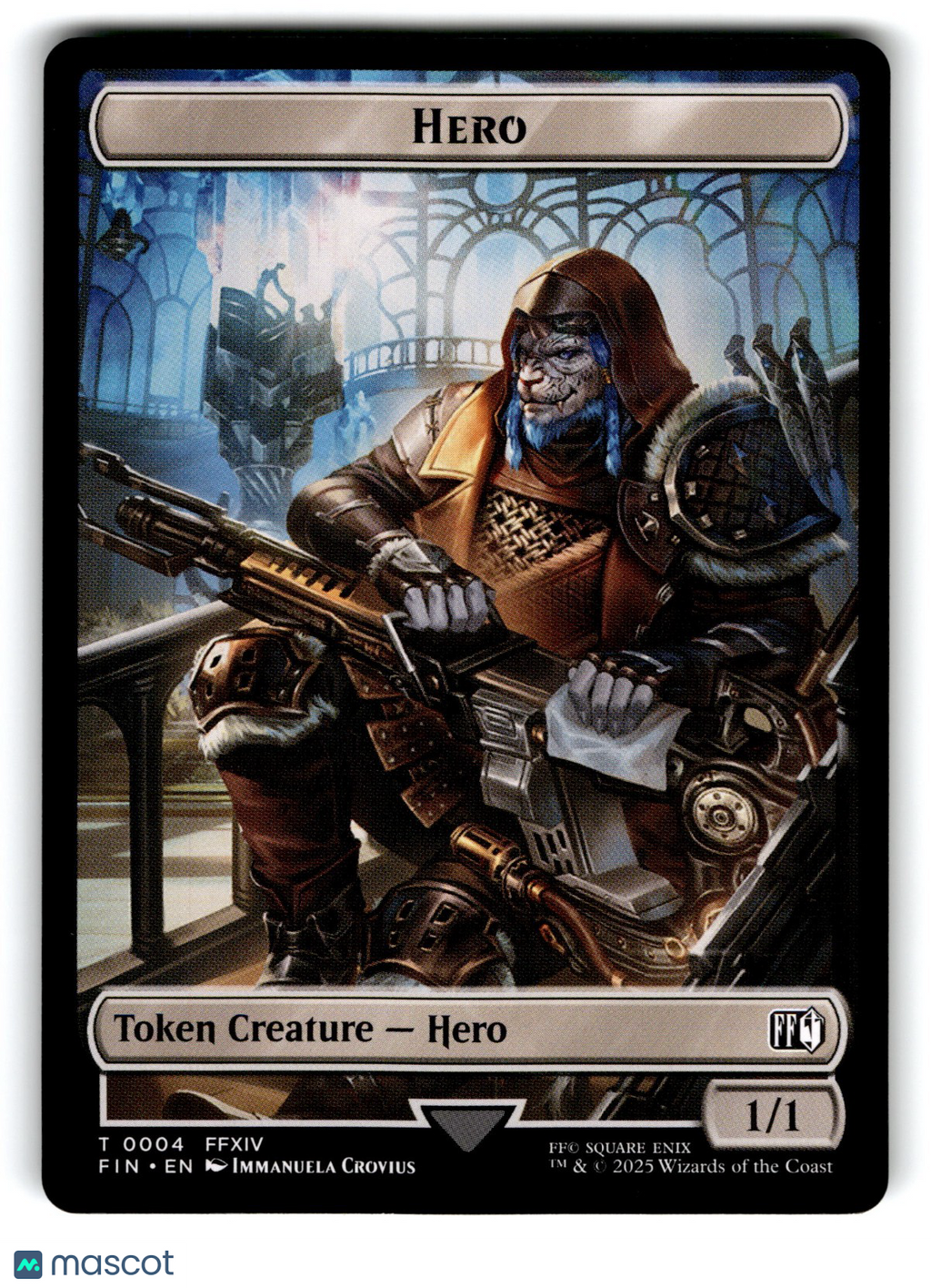 Hero (0004) // Copy (0001) Double-Sided Token Final Fantasy Regular