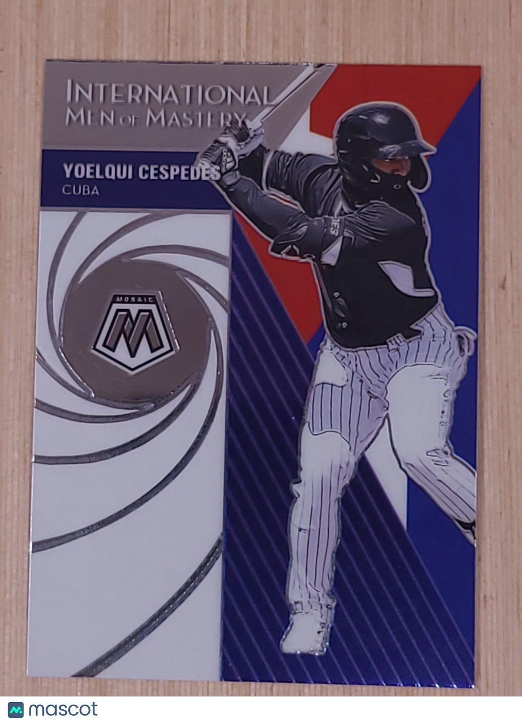 2021 Panini Mosaic - International Men of Mastery Yoelqui Cespedes #IM9 (RC)