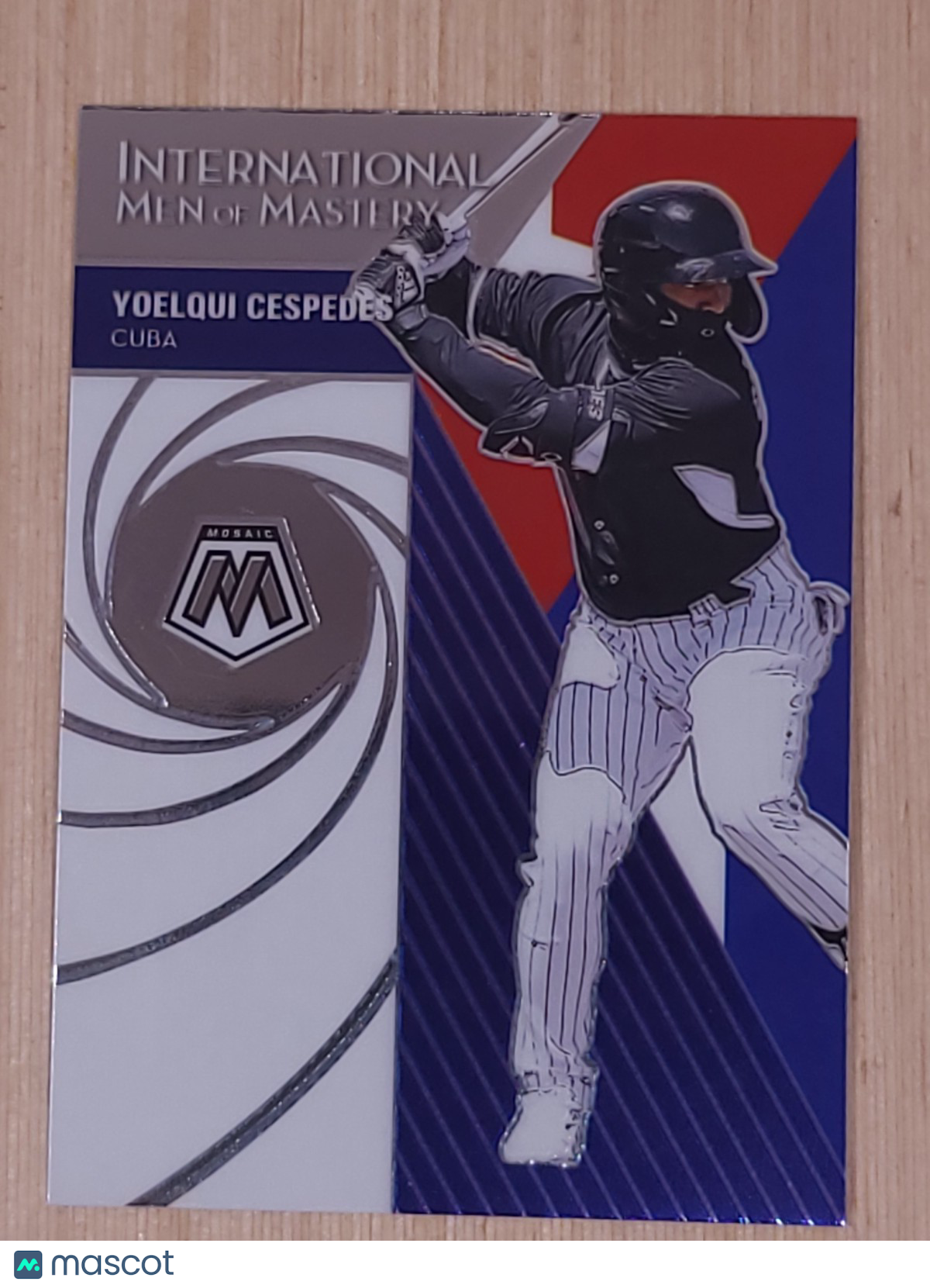 2021 Panini Mosaic - International Men of Mastery Yoelqui Cespedes #IM9 (RC)