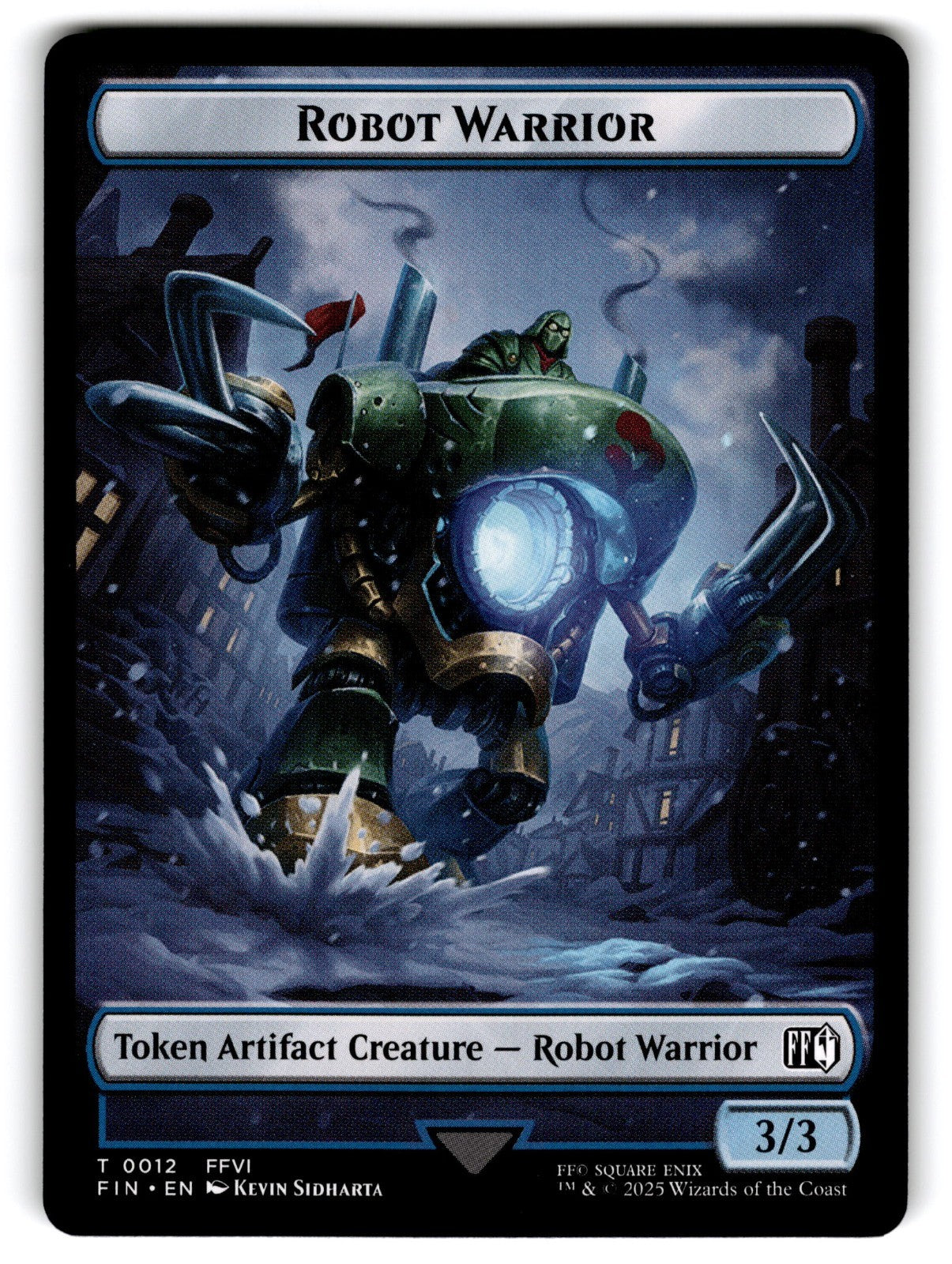 Hero (0003) // Hero (0009) Double-Sided Token Final Fantasy Regular