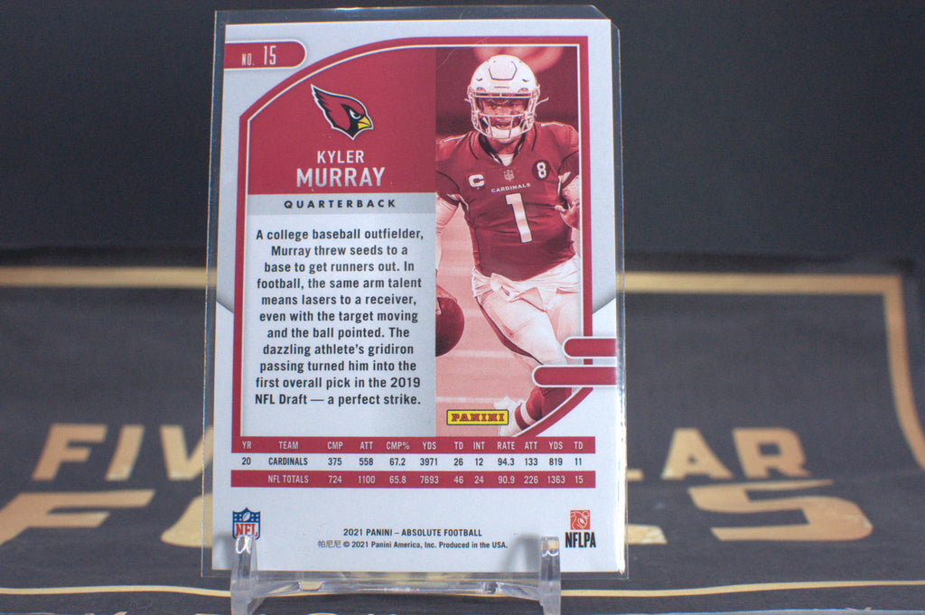2021 Panini Absolute: Kyler Murray [Orange Mosaic] #15 **Free Shipping @ $10+**