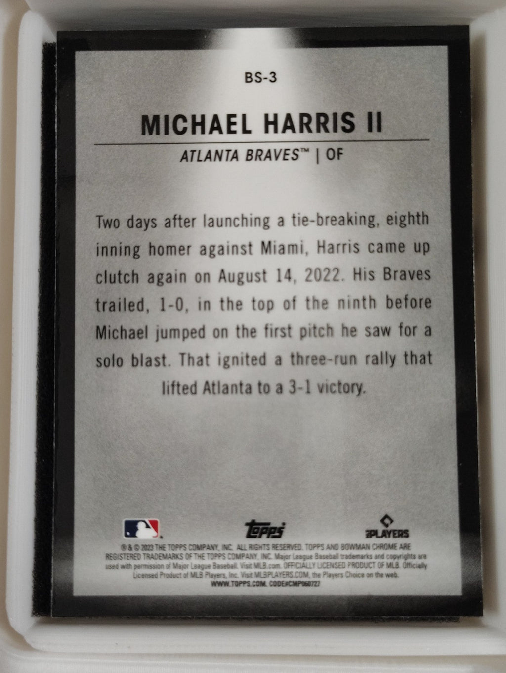 2023 Bowman - Bowman Spotlights #BS-3 Michael Harris II