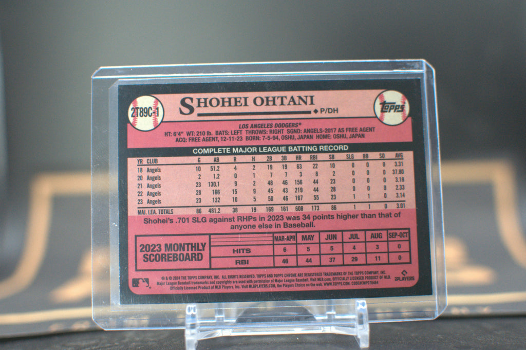 2024 Topps Chrome Shohei Ohtani Chrome Silver Mojo