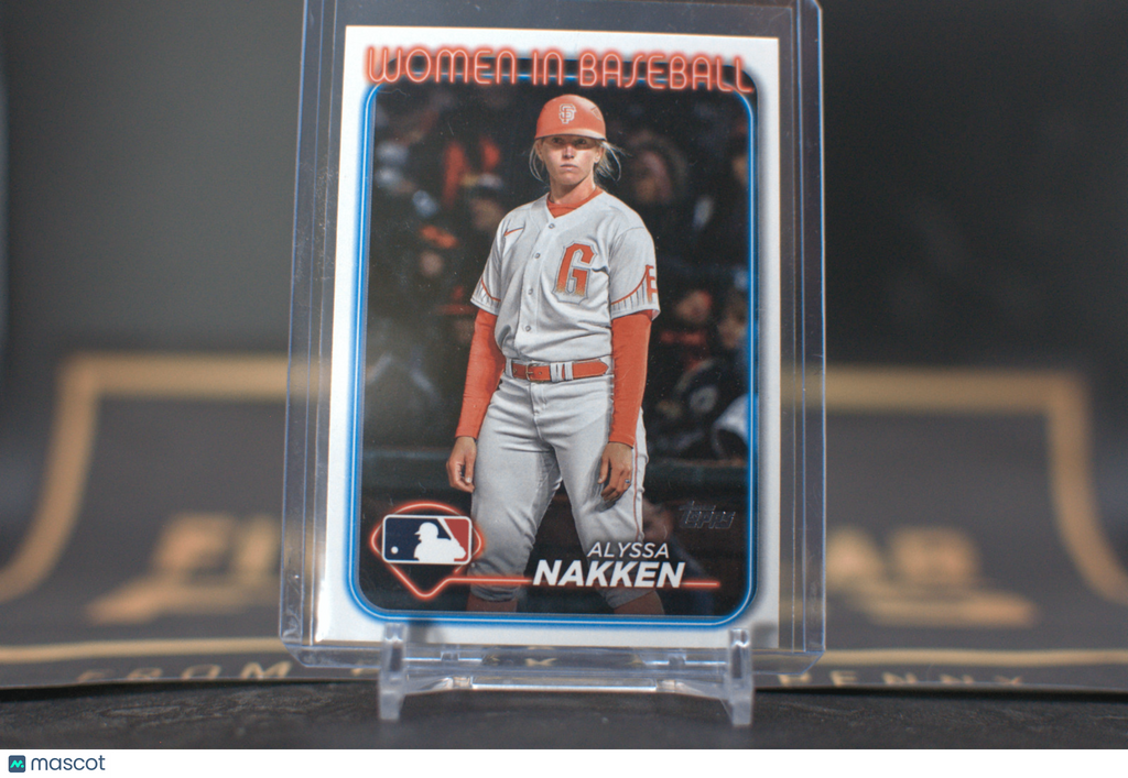 2024 Topps Women In Baseball: Alyssa Nakken #WIB-4