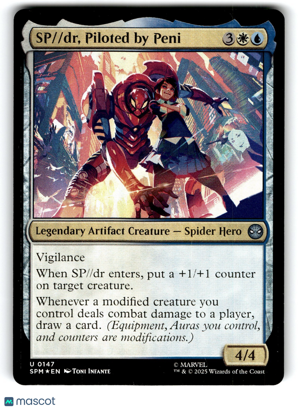 SP//dr, Piloted by Peni Marvel's Spider-Man Magic: The Gathering Spider-Man