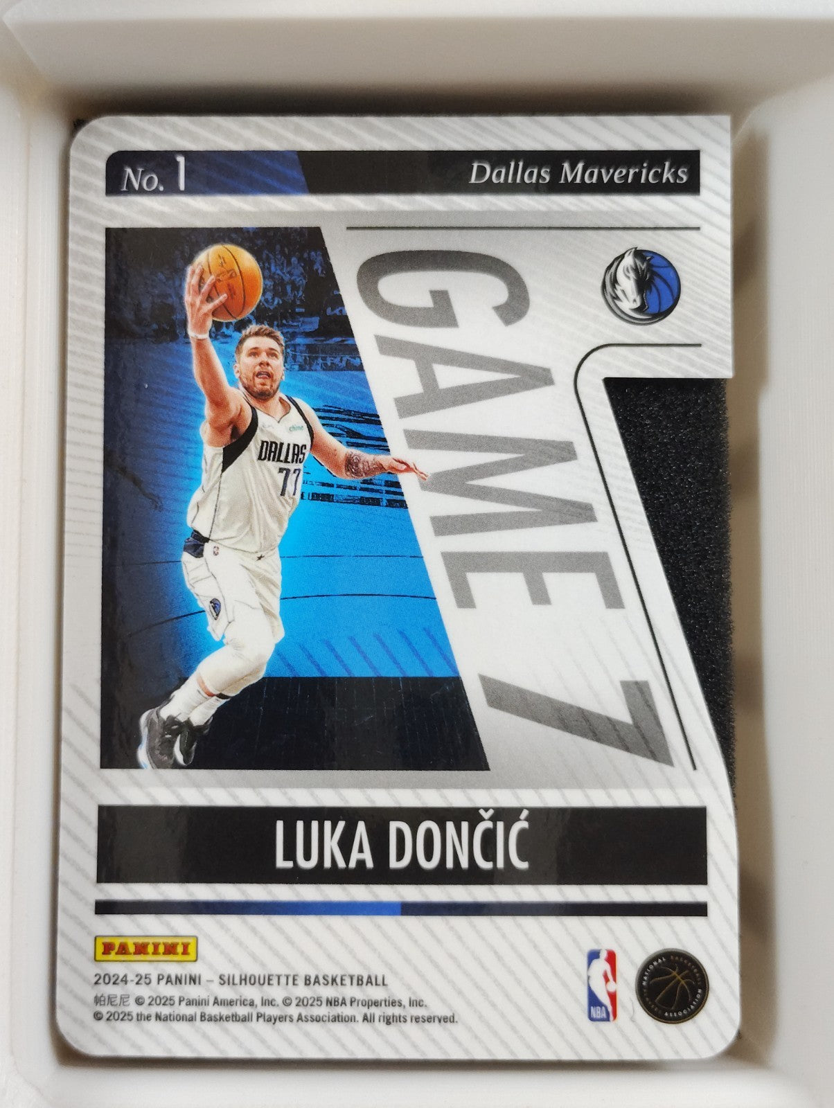 2024-25 Panini Silhouette Game 7 #1 Luka Doncic 73/99