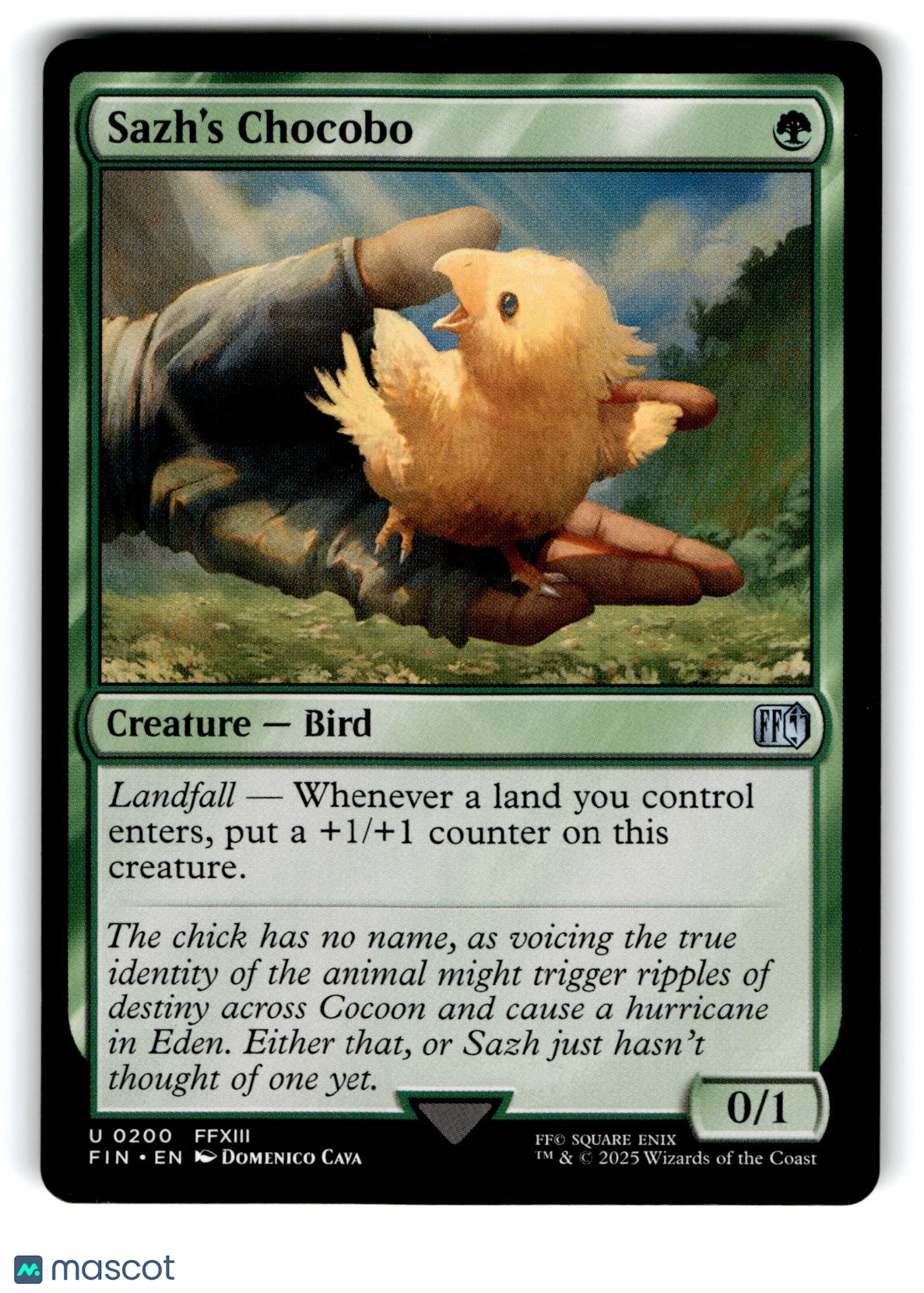 Sazh's Chocobo Final Fantasy Regular