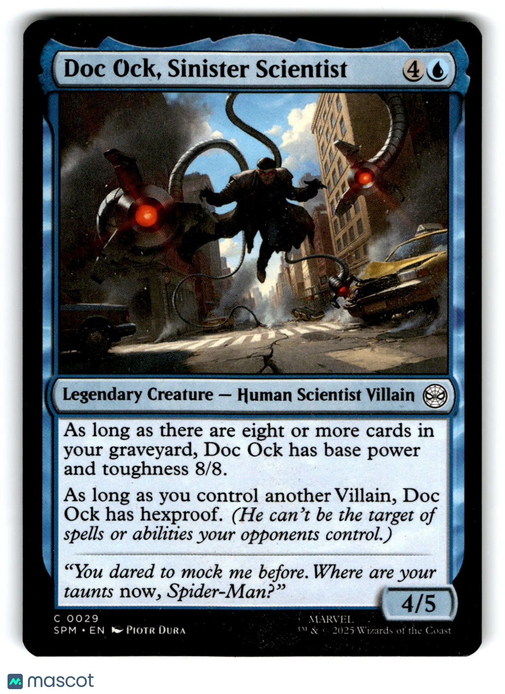 Doc Ock, Sinister Scientist Marvel's Spider-Man Regular