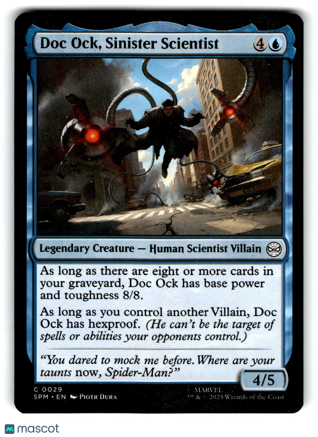 Doc Ock, Sinister Scientist Marvel's Spider-Man Regular