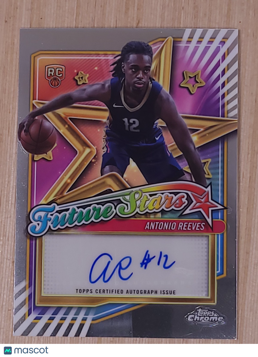 2024-25 Topps Chrome Auto Future Stars FSA-AR Antonio Reeves