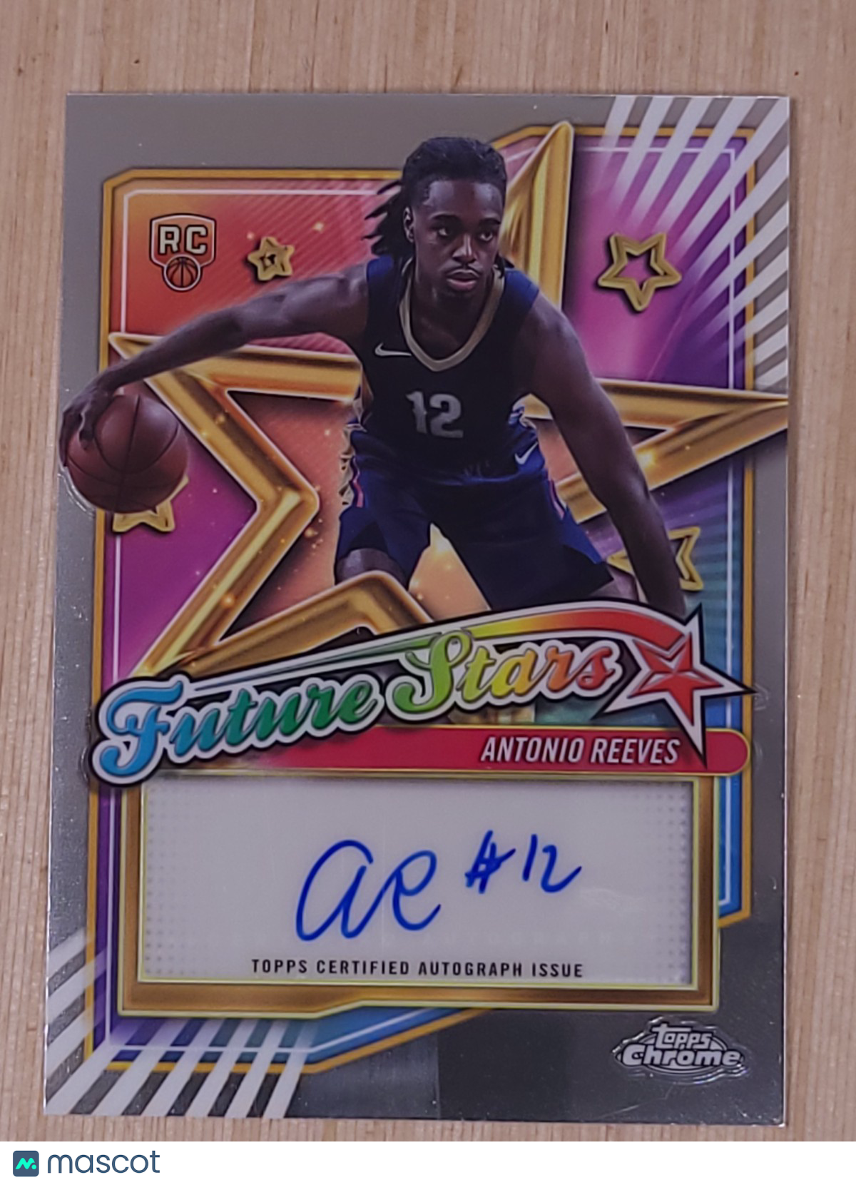 2024-25 Topps Chrome Auto Future Stars FSA-AR Antonio Reeves