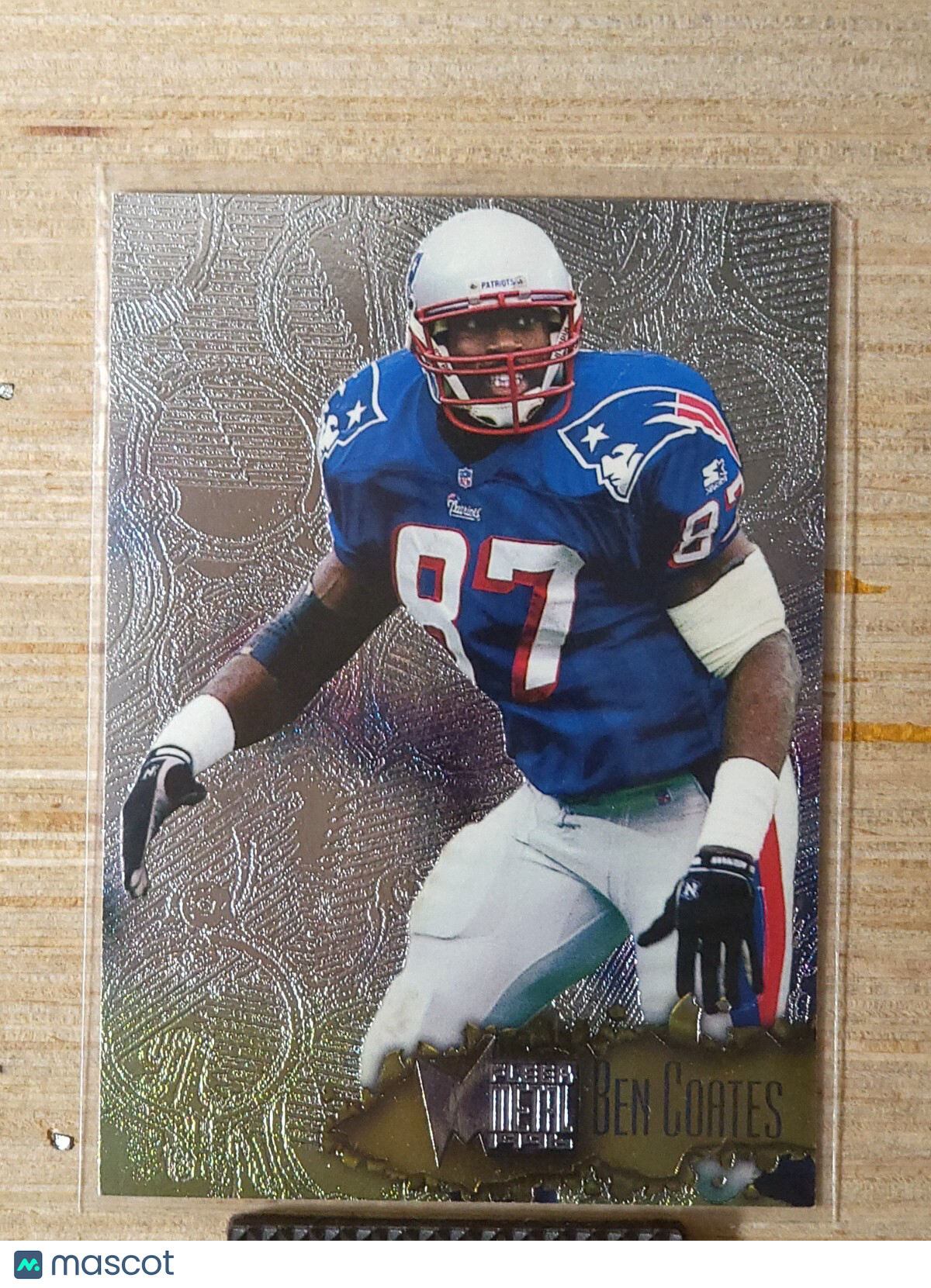 1996 Fleer Metal - Ben Coates #73