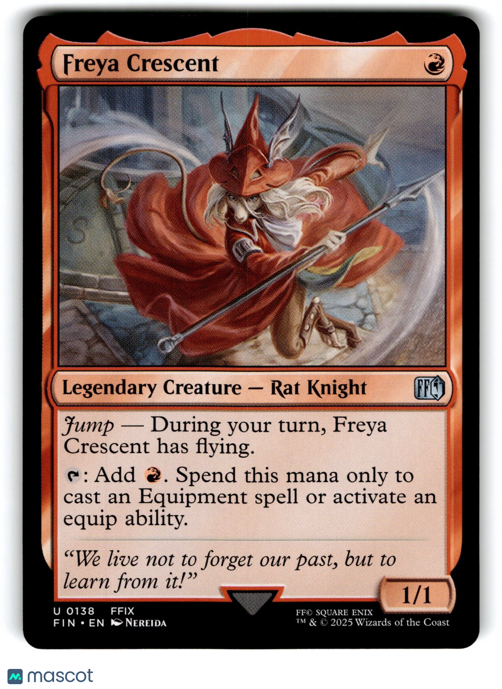 Freya Crescent Final Fantasy Regular