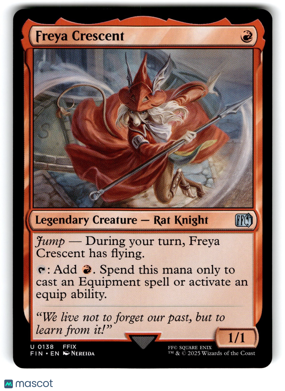 Freya Crescent Final Fantasy Regular