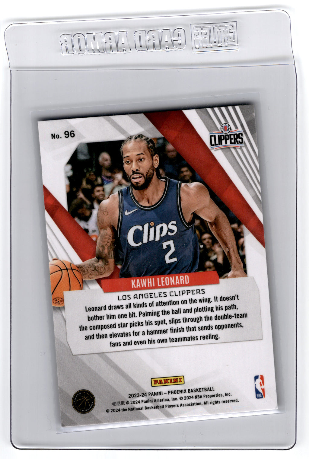 2023 Panini Phoenix Kawhi Leonard #96 **Free Shipping @ $10+**
