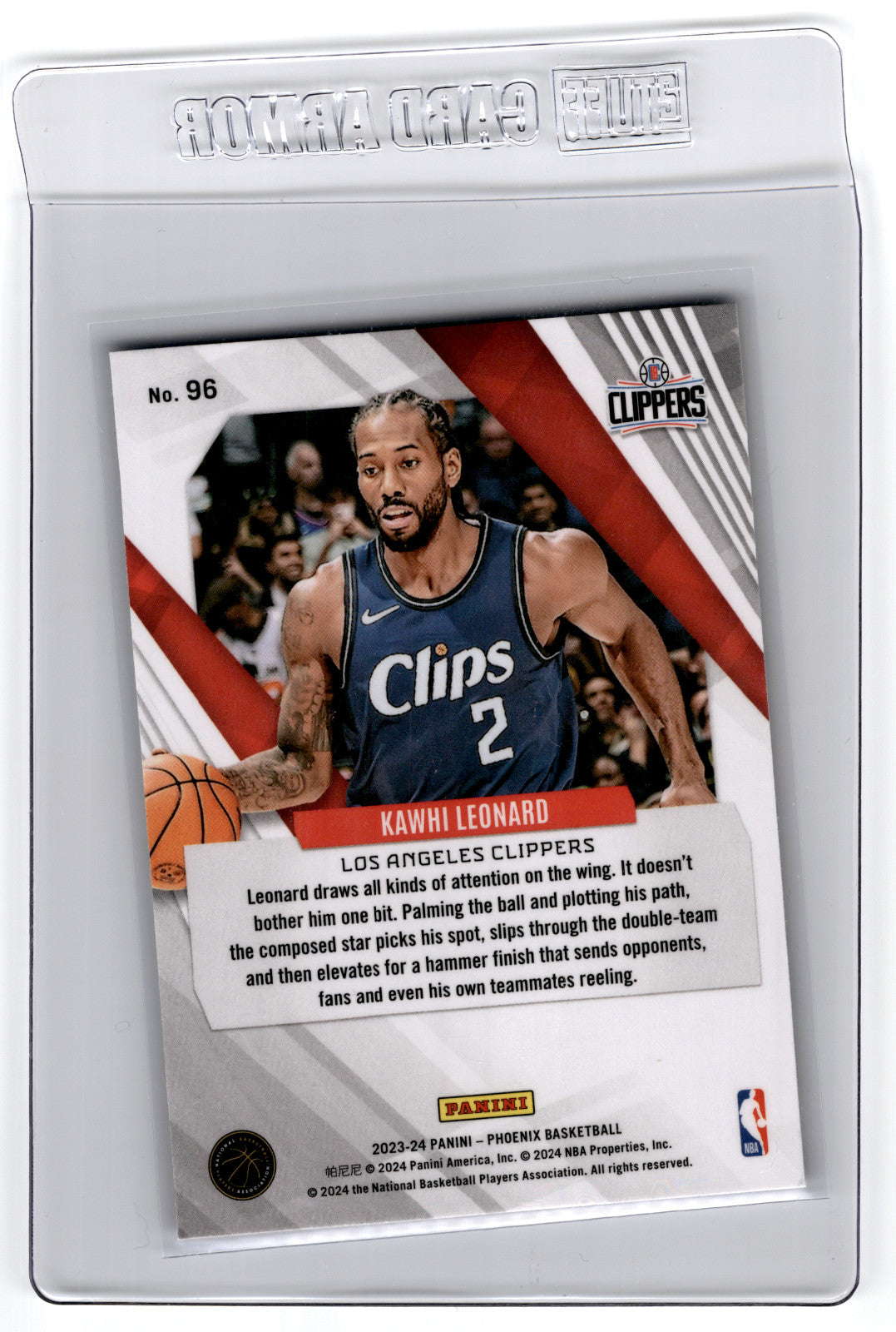 2023 Panini Phoenix Kawhi Leonard #96 **Free Shipping @ $10+**