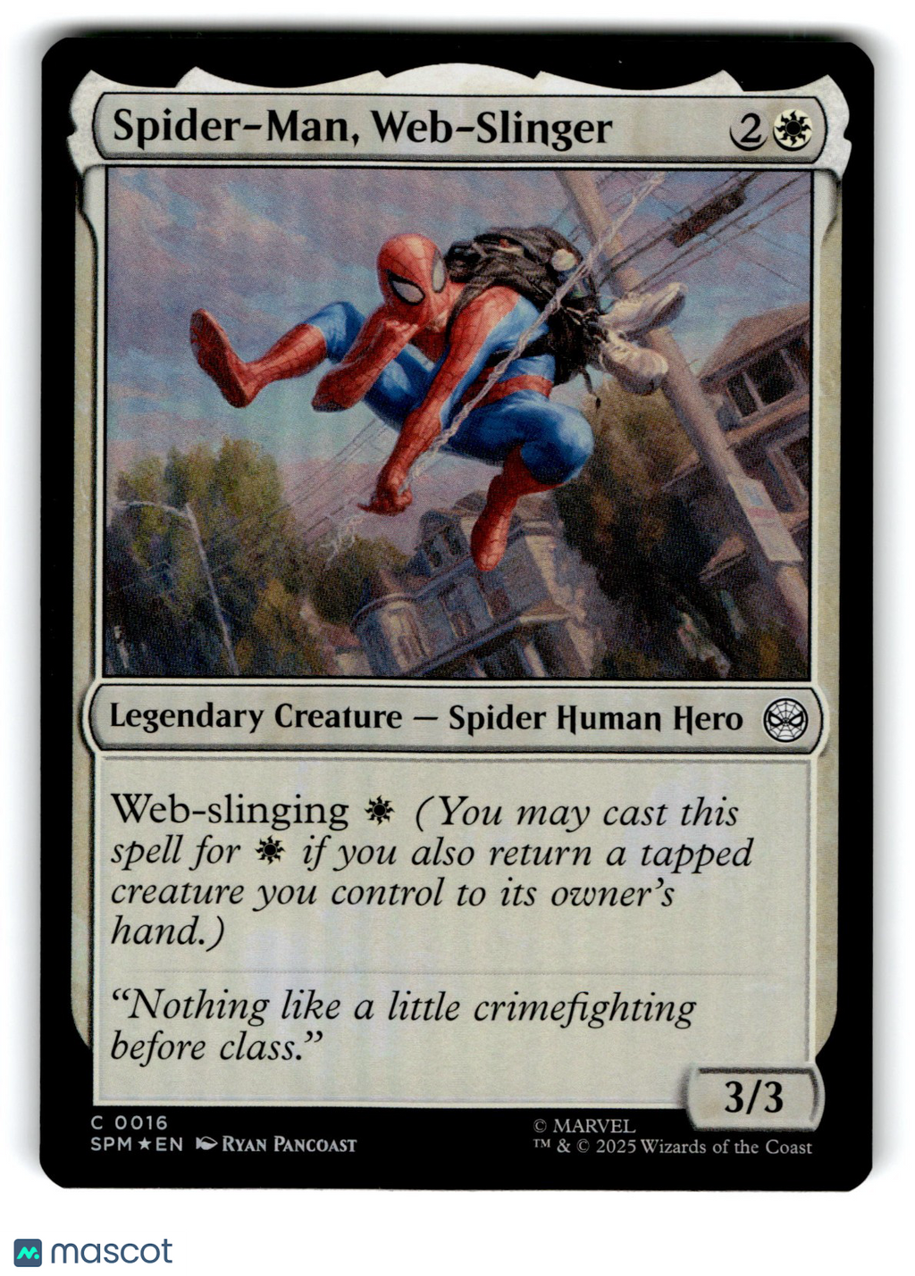 Spider-Man, Web-Slinger Marvel's Spider-Man Regular Foil