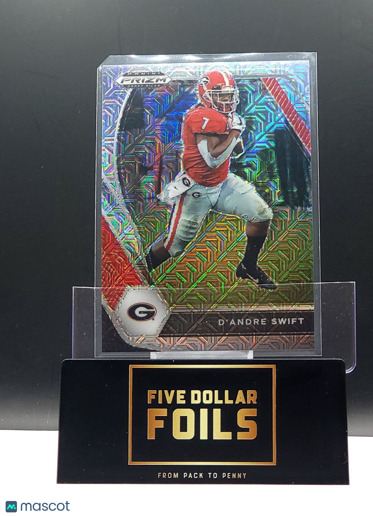 2021 Panini Prizm Draft Picks Mojo Prizm #75 D'Andre Swift 03/25