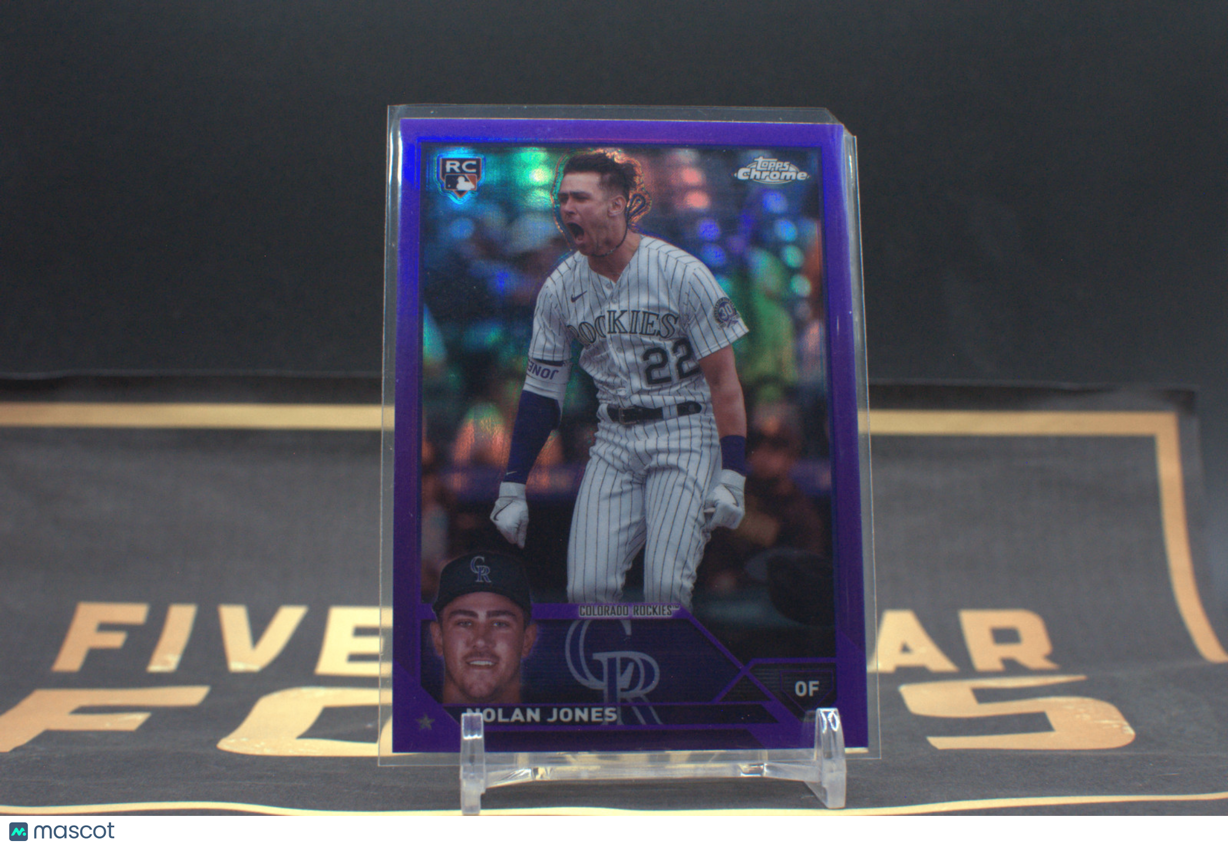 2023 Topps Chrome Update #USC178 Nolan Jones Purple 064/250 *Free Shipping @$10+