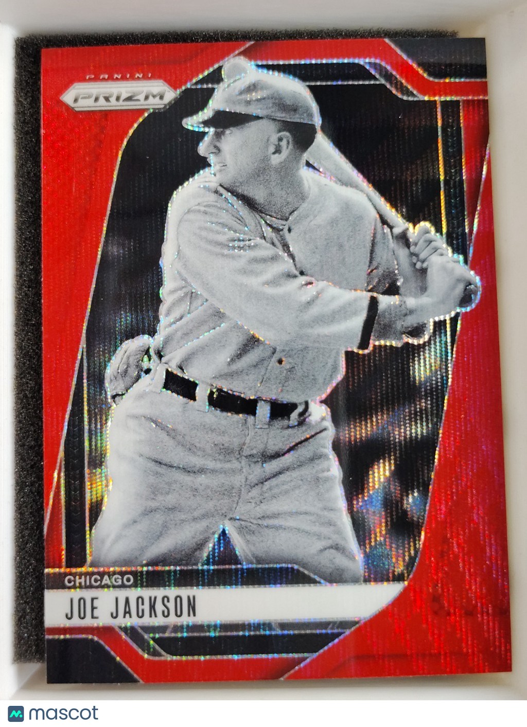 2025 Panini Prizm #94 Joe Jackson Ruby Wave