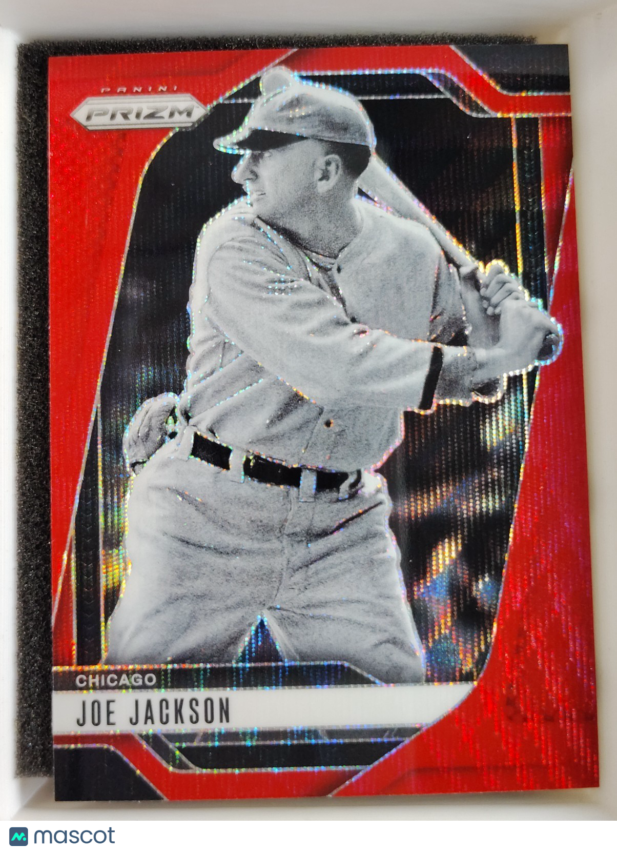 2025 Panini Prizm #94 Joe Jackson Ruby Wave