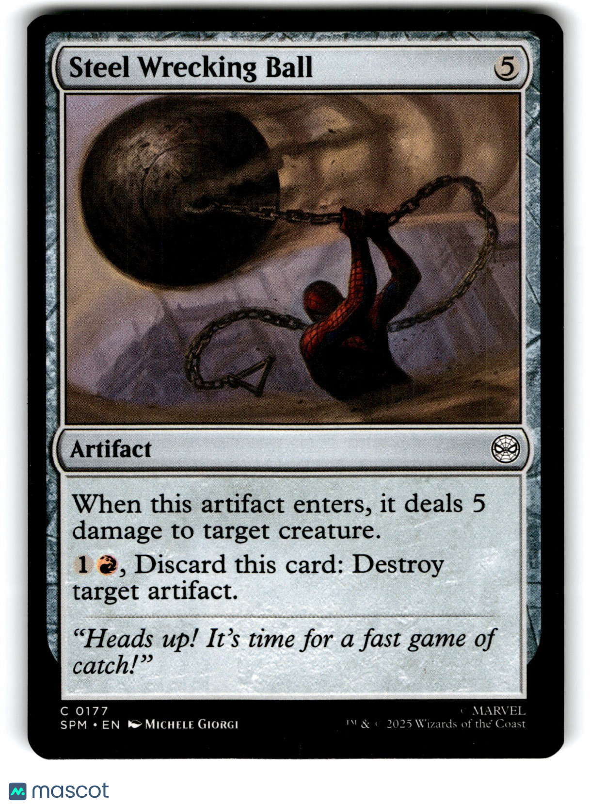 Steel Wrecking Ball Marvel's Spider-Man Regular