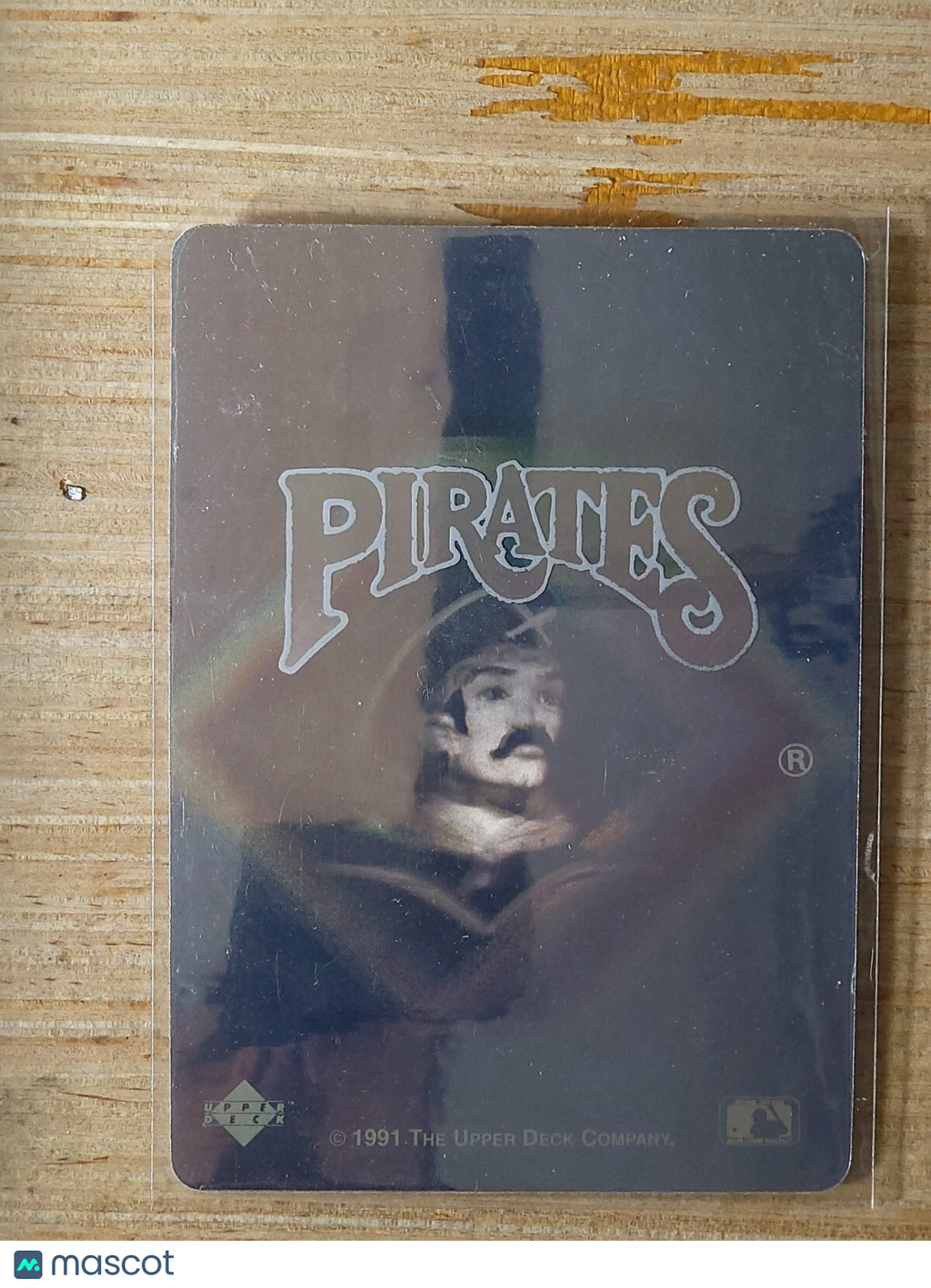 1991 Upper Deck -Pirates Holo Logo Sticker