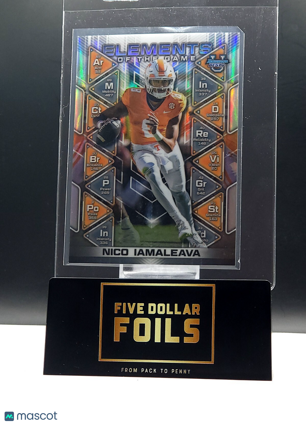 2024 Bowman U Best Elements of The Game EG-13 Nico Iamaleava